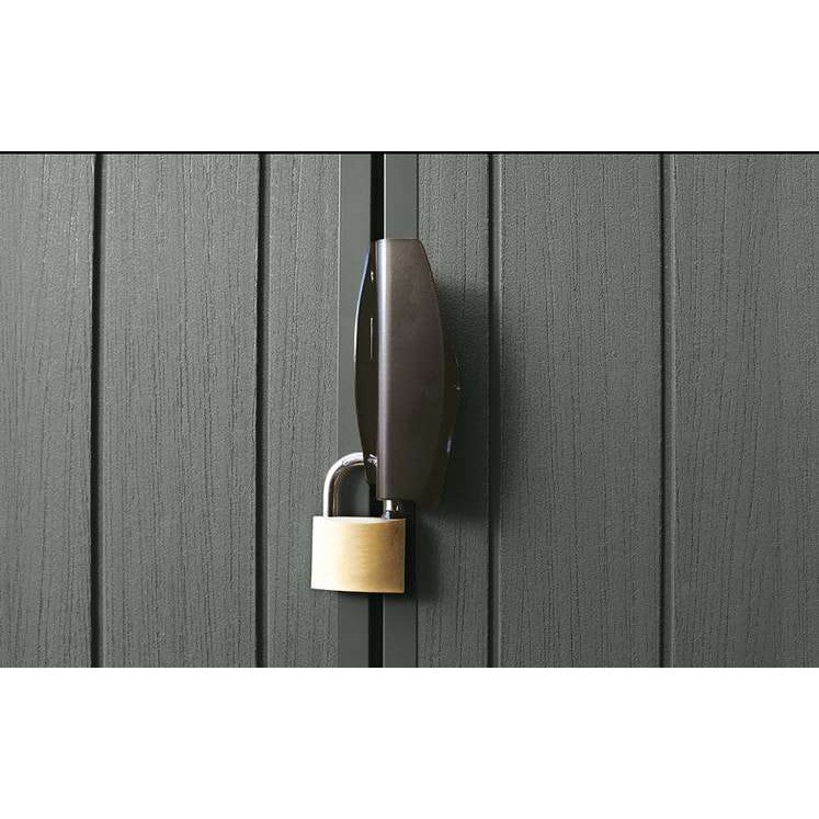 Keter 6×8 Darwin Heavy Duty Plastic Garden Shed – Green