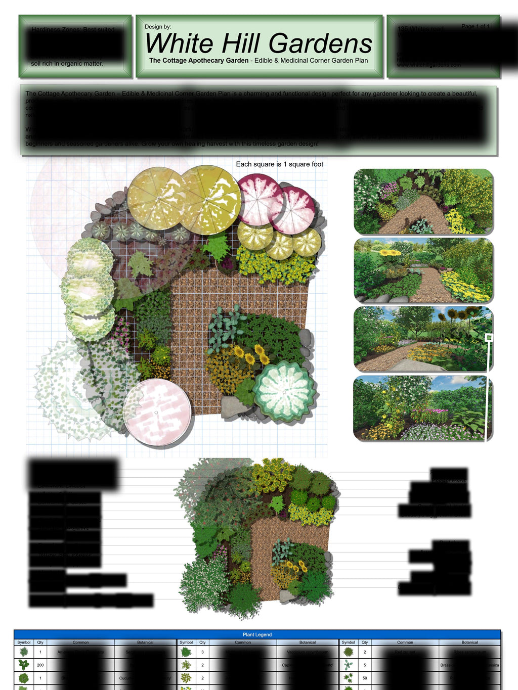 Custom Garden & Landscaping Plan for Large Spaces (500+ sq ft): Personalized Design
