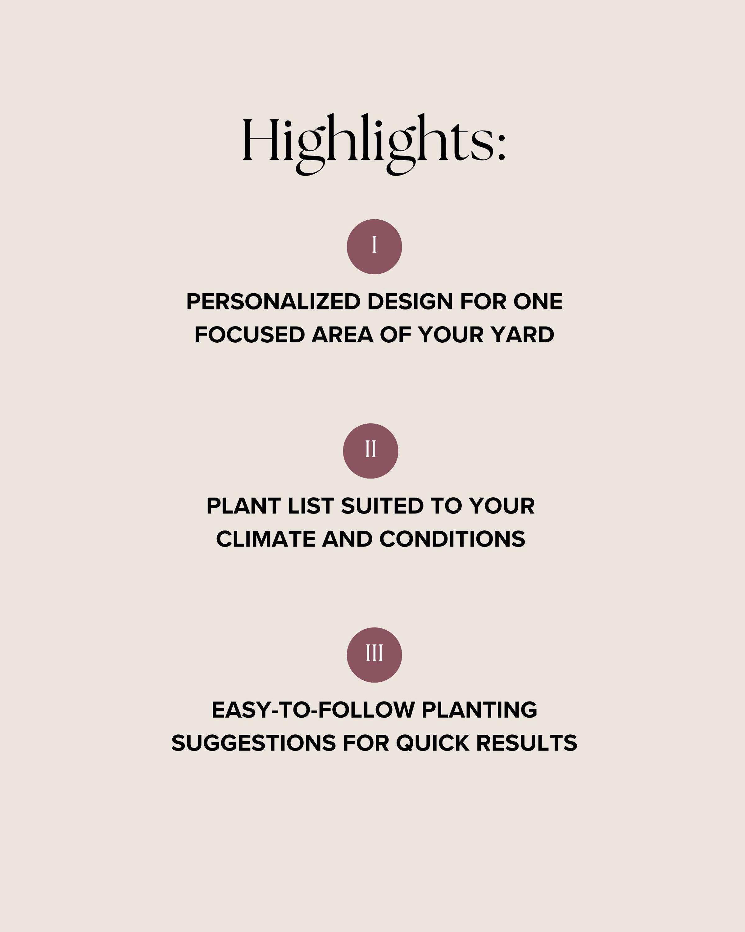 Personalized Garden Design Plan: Single Area Landscape Layout - Up to 500SF