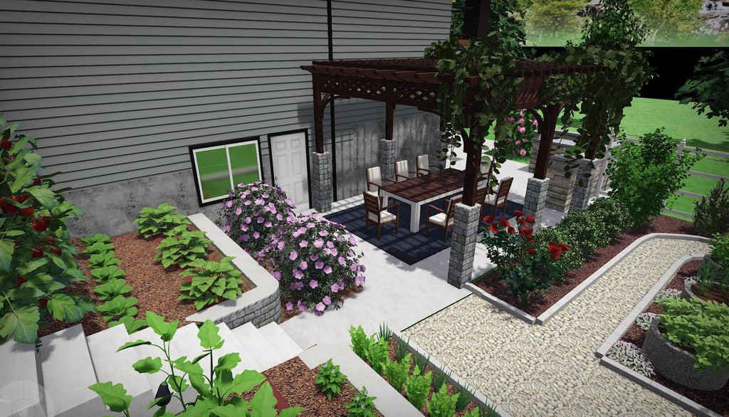 Custom Garden & Landscaping Plan for Large Spaces (500+ sq ft): Personalized Design